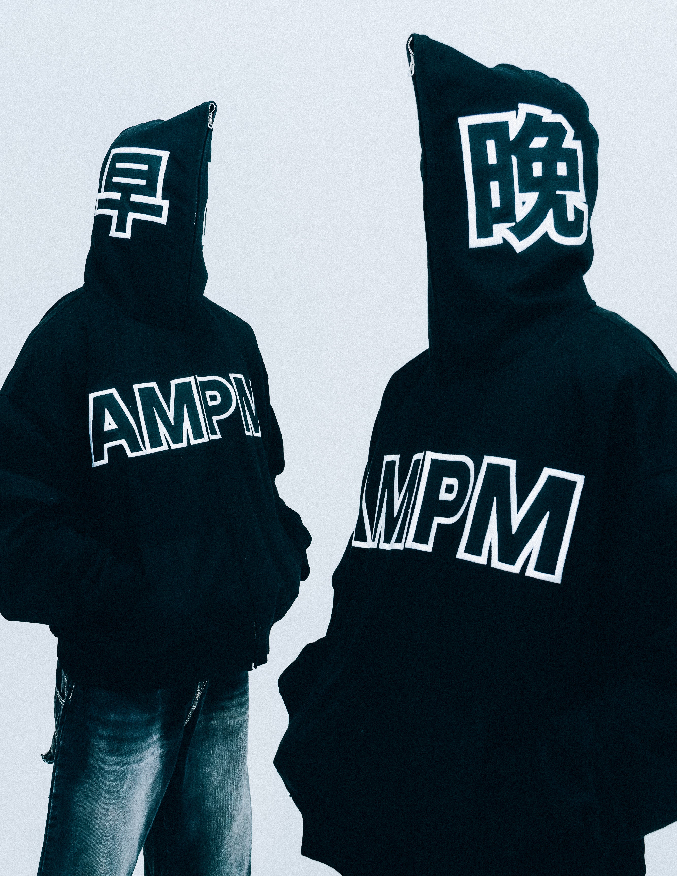 COLLEGIATE FULL ZIP - BLACK