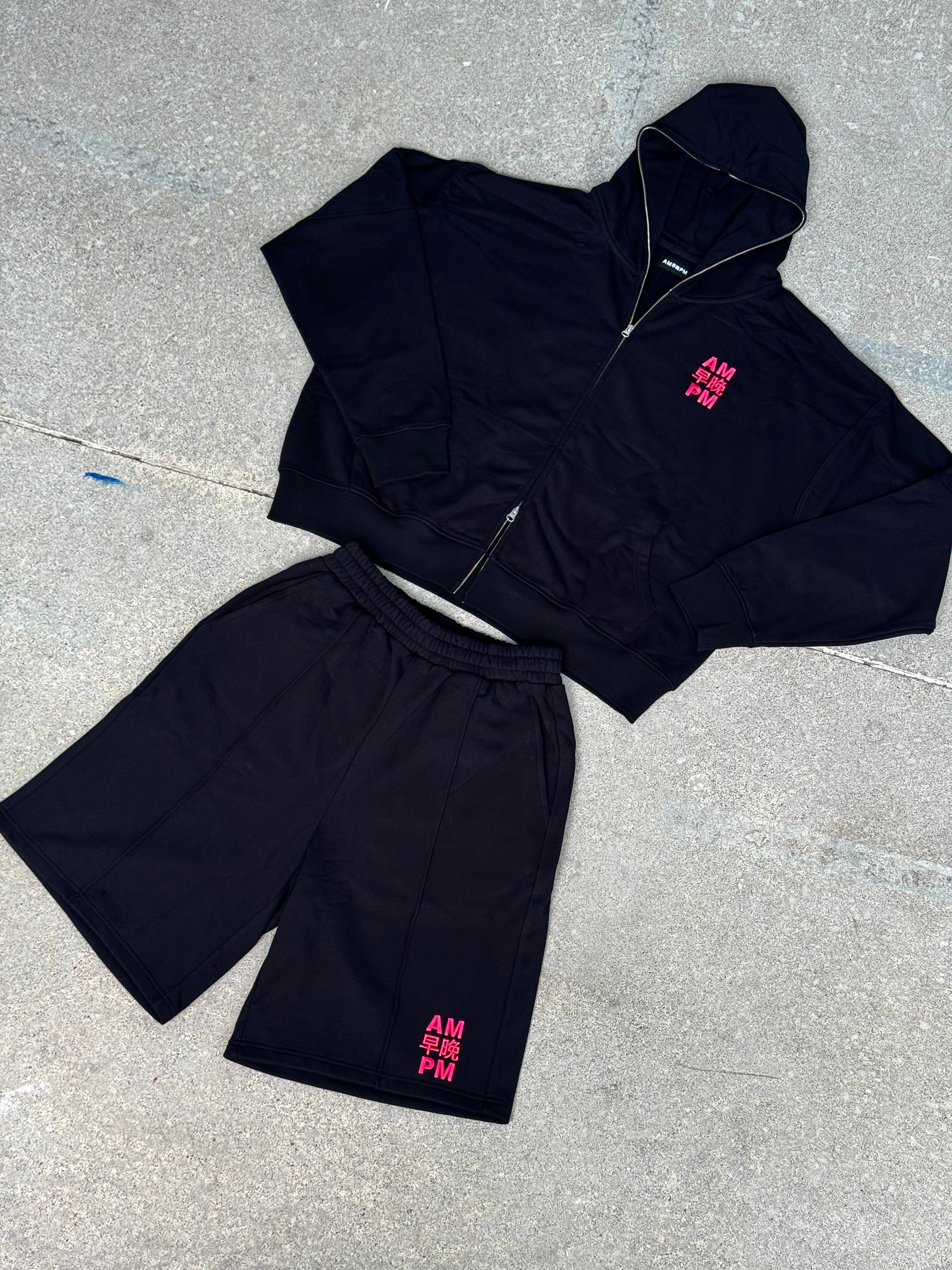 PINK / AIRBRUSH HOODIE