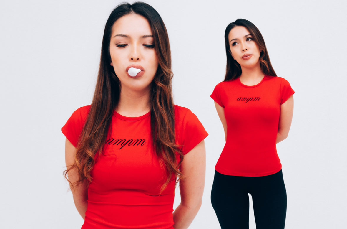 BABY TEE - RED